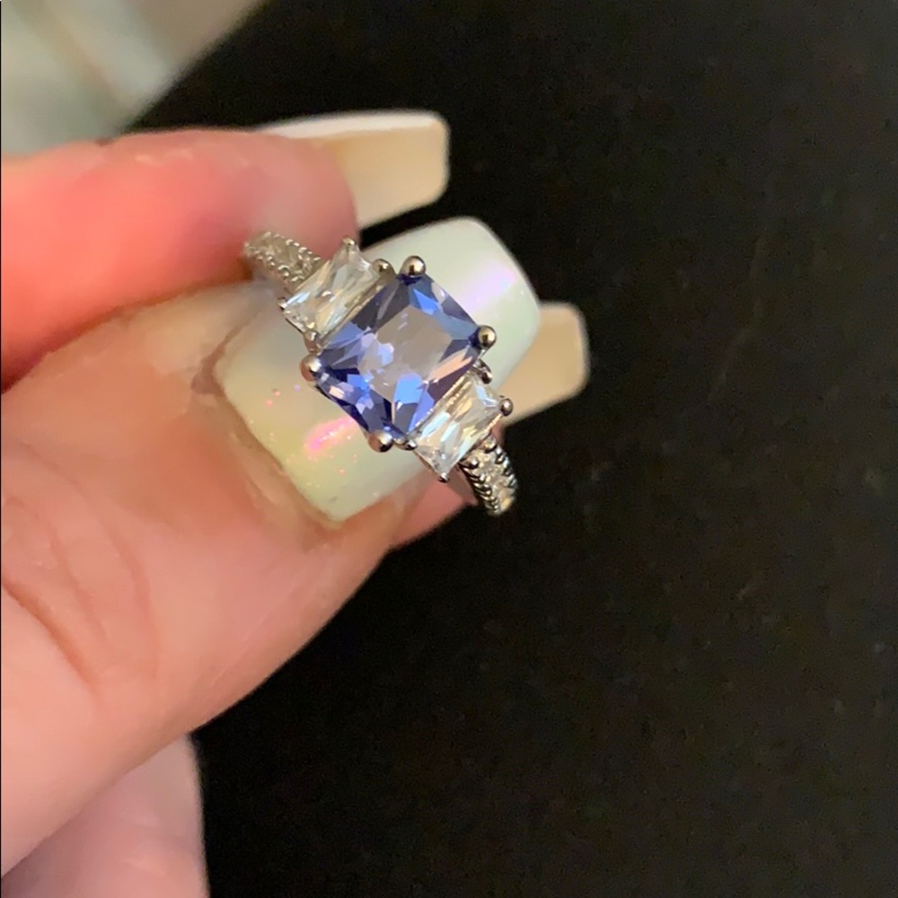 Created Tanzanite ring